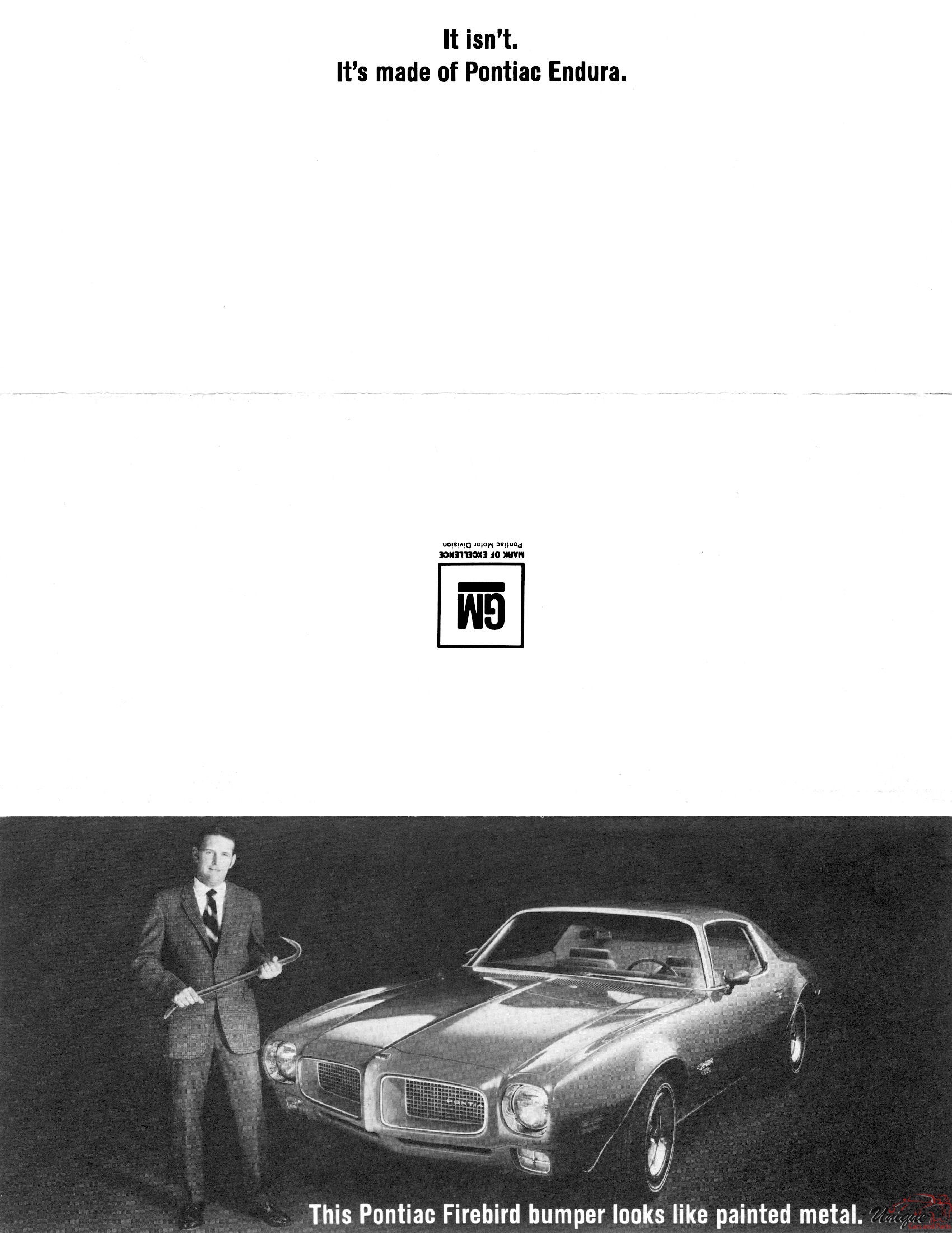 1970 Canadian Pontiac Firebird Folder